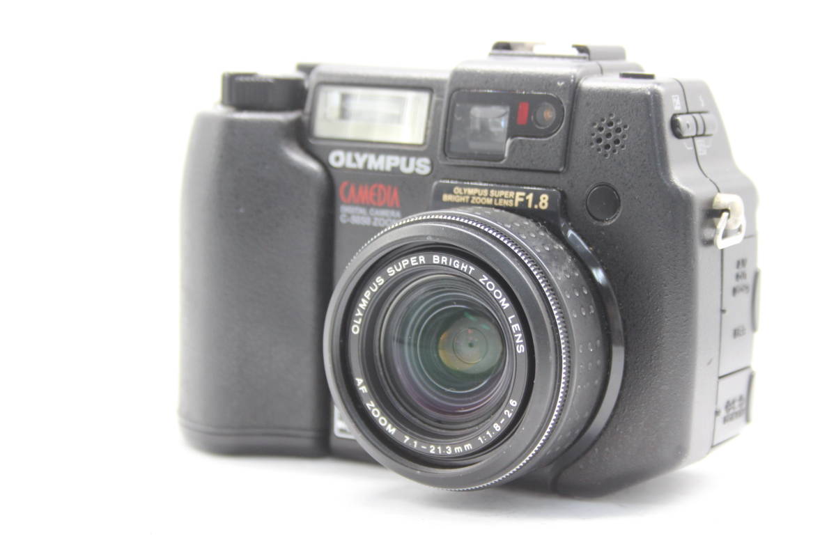 【返品保証】 【便利な単三電池で使用可】オリンパス Olympus CAMEDIA C-5050 3x コンパクトデジタルカメラ C8326