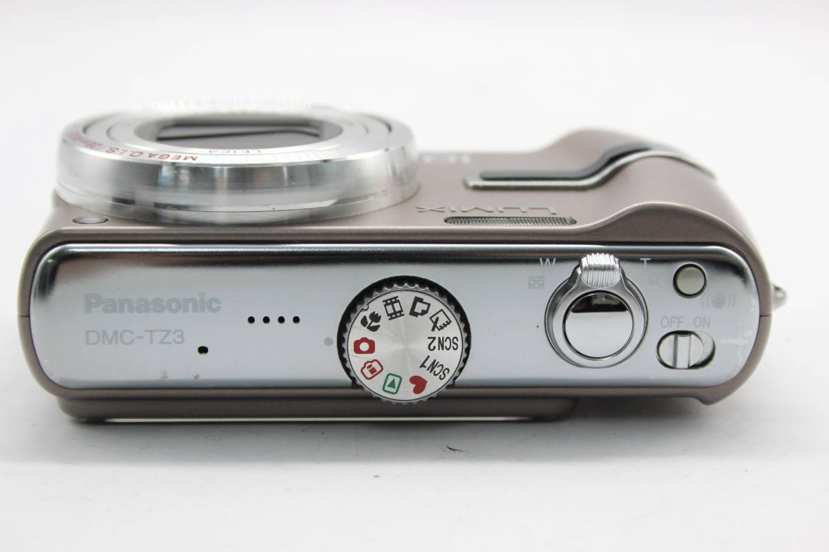 【返品保証】 パナソニック Panasonic Lumix DMC-TZ3 28mm Wide 10x バッテリー付き コンパクトデジタルカメラ C8391_画像6