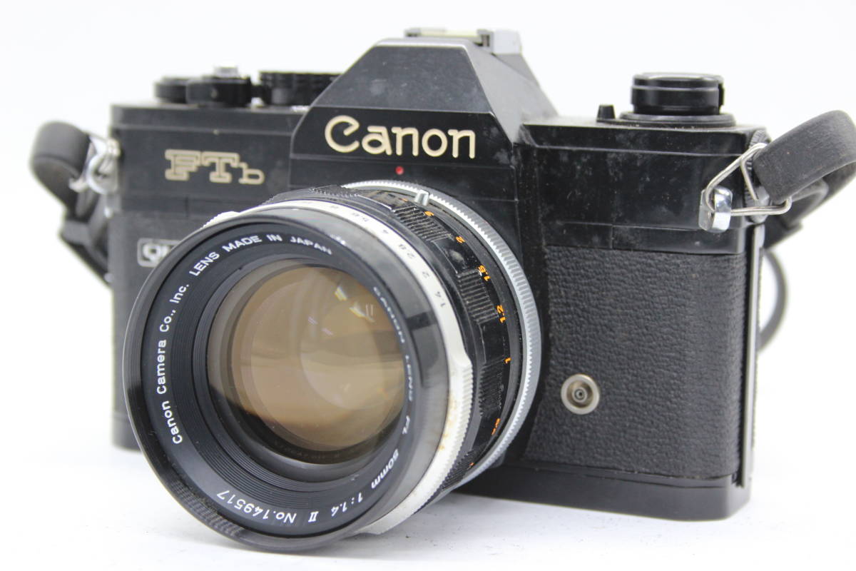 現金特価】 FTb Canon キャノン 【返品保証】 QL C8678 ボディレンズ