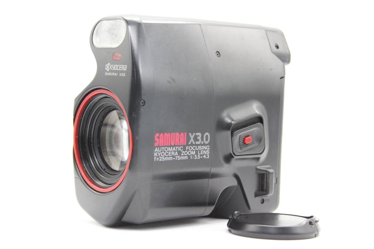 【返品保証】 京セラ Kyocera SAMURAI x3.0 25-75mm F3.5-4.3 コンパクトカメラ C8923