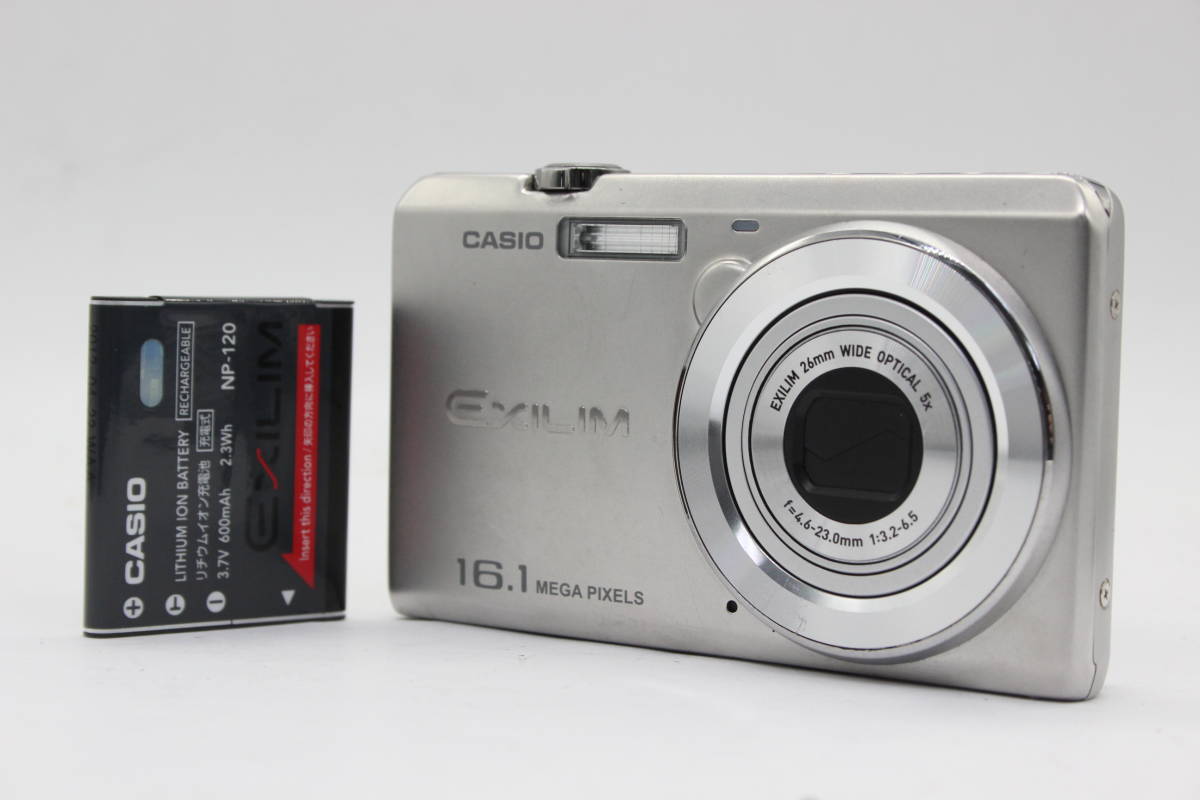 【返品保証】 カシオ Casio Exilim EX-ZS12 26mm Wide 5x バッテリー付き コンパクトデジタルカメラ C8937