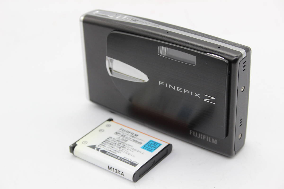 【返品保証】 フジフィルム Fujifilm Finepix Z20fd ブラック 3x バッテリー付き コンパクトデジタルカメラ R C9002