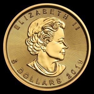 [ written guarantee * capsule with a self-starter ] 2019 year ( new goods ) Canada [ Maple leaf ] original gold 1/10 ounce gold coin 