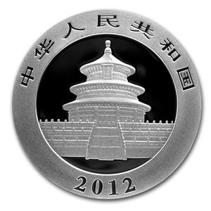 [保証書・カプセル付き] 2012年 (新品) 中国「パンダ」純銀 1オンス 銀貨_画像2