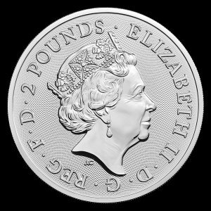 [ written guarantee * capsule with a self-starter ] 2019 year ( new goods ) England [ Britain ... . chapter * lion * Unicorn ] original silver 1 ounce silver coin 