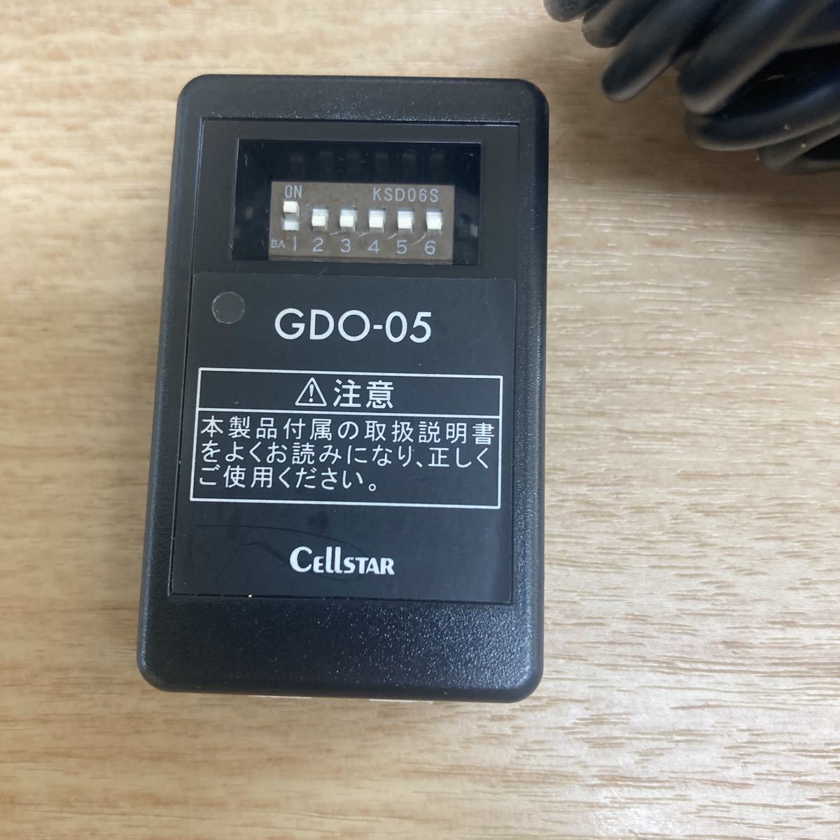 中古 セルスター CellSTAR GDO-05 ドライブレコーダーオプション 常時電源コード パーキングモード機能_画像2