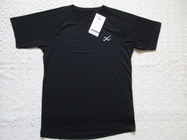 CW-X　新品　Tシャツ（M）　ブラック　ワコール　メンズ_画像1