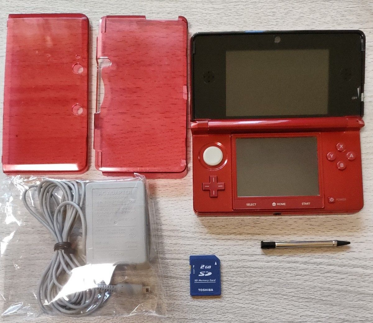 ニンテンドー3DS フレアレッド 美品｜PayPayフリマ