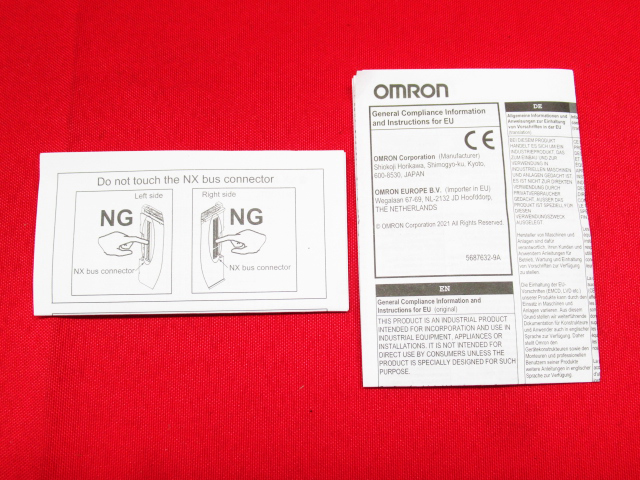 新品未使用品 OMRON オムロン NX-MD6121-5 DIGITAL INPUT OUTPUT UNIT デジタル入力・出力ユニット 管理5B0724JT-R3_画像3