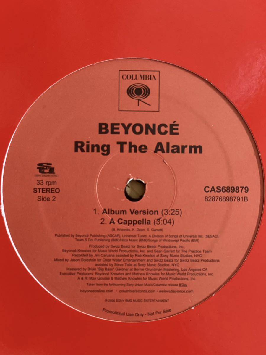 Beyonce - Ring The Alarm (12, Single, Promo) US Original_画像3