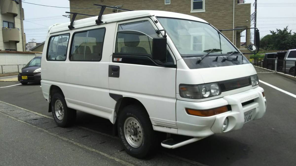  Delica Star Wagon MT vehicle inspection "shaken" attaching part removing junk treatment 