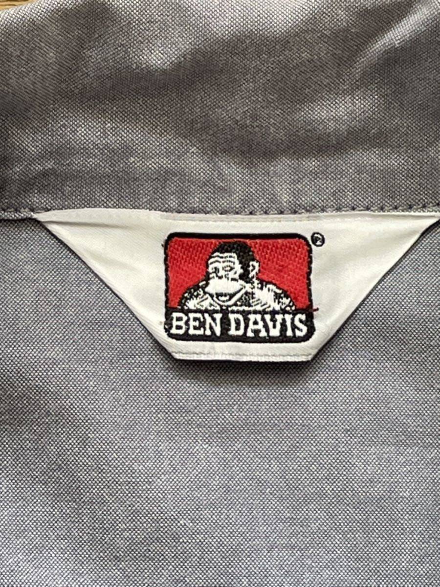 BEN DAVIS BEAMS ハーフジップシャツ　アメリカ製　送料無料_画像4