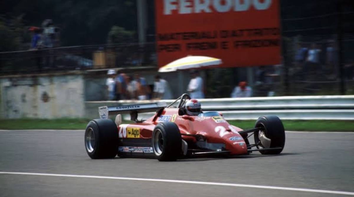 1/43 F1 Ferrari 126 C2 1982 Mario Andretti #28 ◆ 3位 1982 Italian Grand Prix ◆ フェラーリ マリオ アンドレッティ_画像10