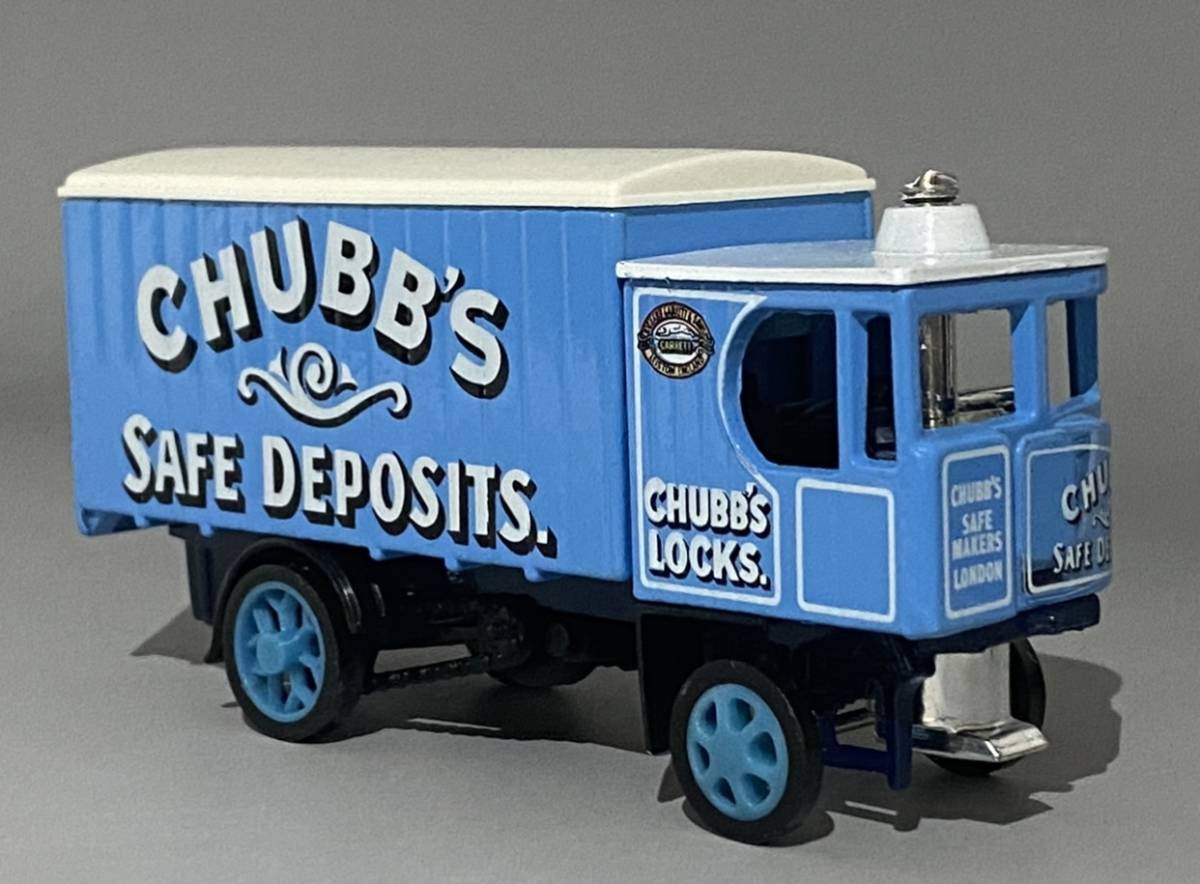1929 Garret Steam Wagon Chubb’s Safety Deposits Y-371/59 ◆ Matchbox Models of Yesteryear ◆ マッチボックス ミニカー (≠ 1/43)_画像2
