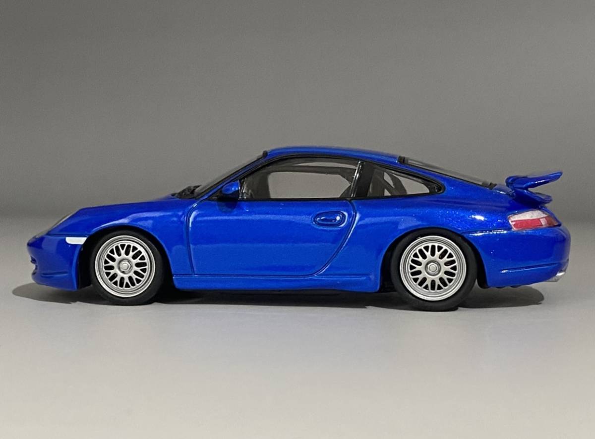 Minichamps 1/43 Porsche 911 GT3 Sauber Blau ◆ Black Box | Limited Edition ◆ ミニチャンプス 430 068002_画像5