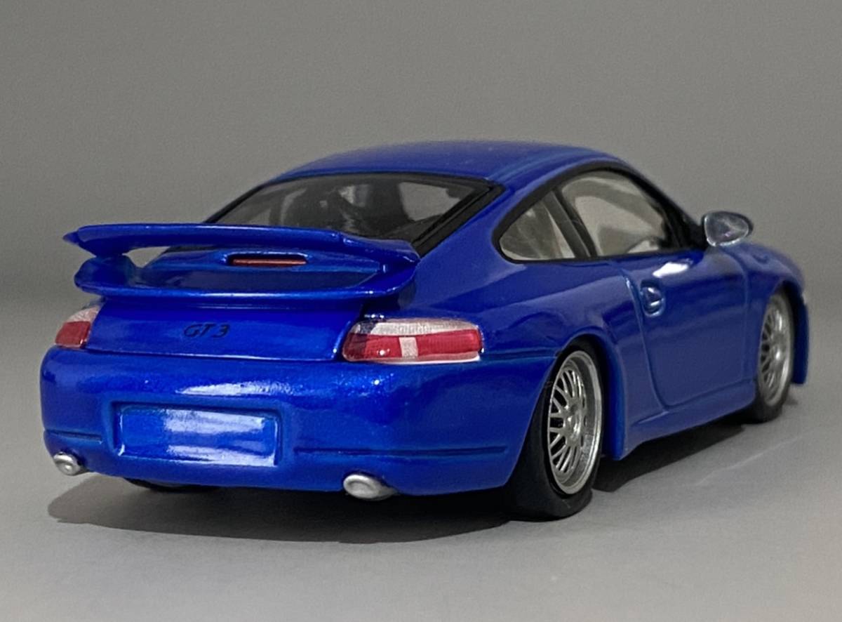 Minichamps 1/43 Porsche 911 GT3 Sauber Blau ◆ Black Box | Limited Edition ◆ ミニチャンプス 430 068002_画像4