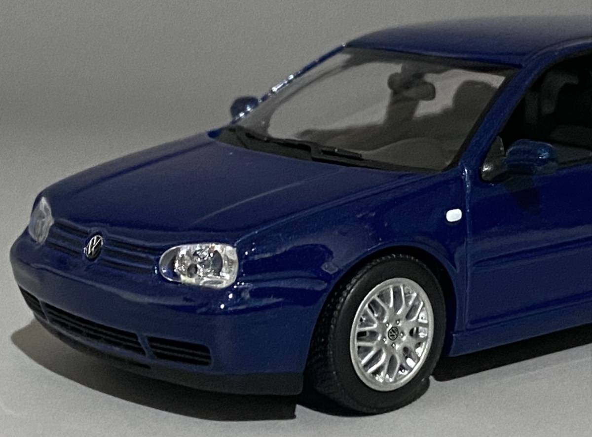 Minichamps 1/43 Volkswagen Golf GTi Mk4 Anthracite Blue Pearl 1997 GF-1JAGU ◆ Black Box | Limited Edition ◆ VW 430 056009_画像6