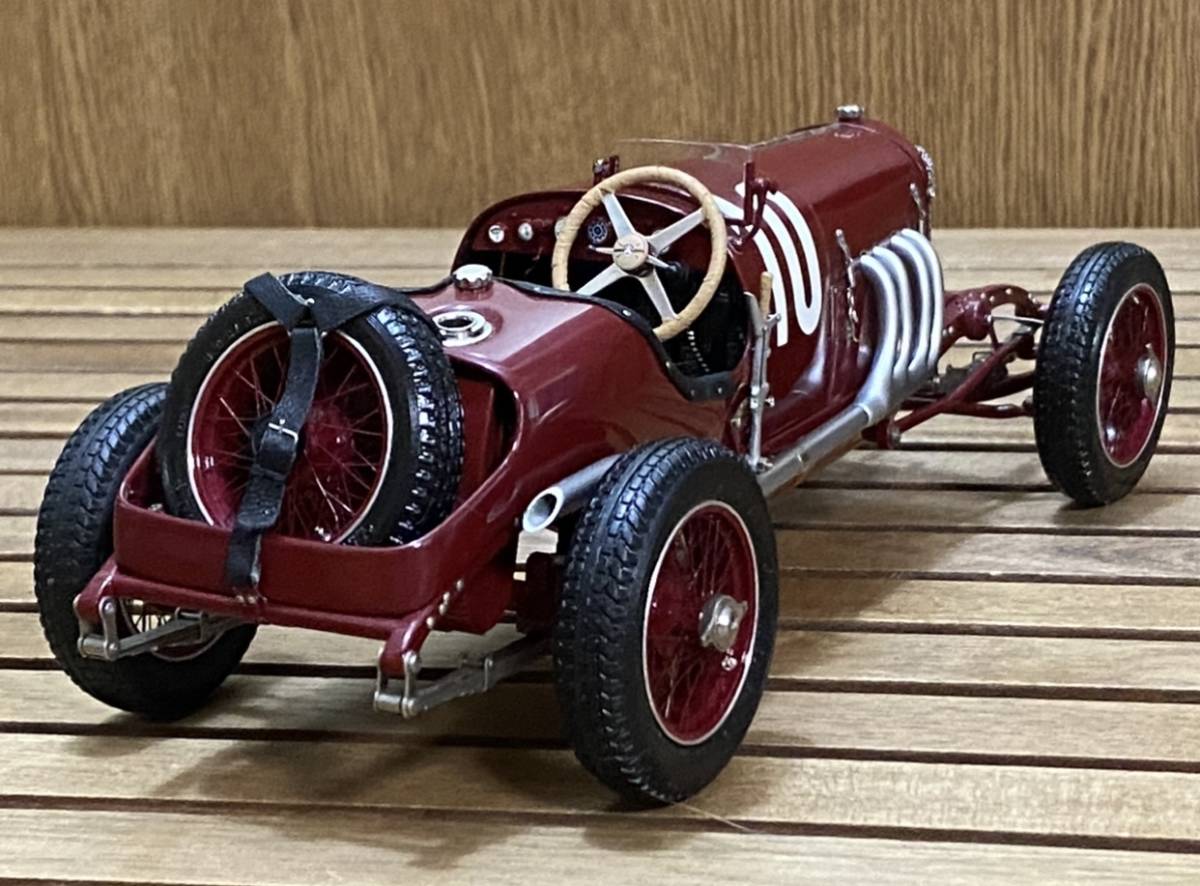 CMC 1/18 Mercedes Targa Florio 2.0L Supercharged, 1924 ◆ Limited Edition 600pcs ◆ 1位 1924 Targa Florio & Coppa Florio ◆ M-203_画像3