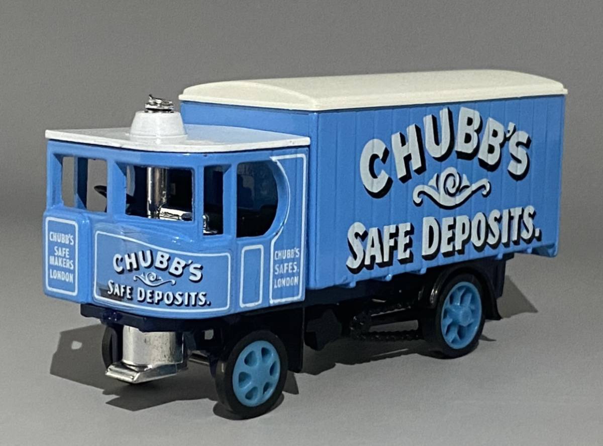 1929 Garret Steam Wagon Chubb’s Safety Deposits Y-371/59 ◆ Matchbox Models of Yesteryear ◆ マッチボックス ミニカー (≠ 1/43)_画像3