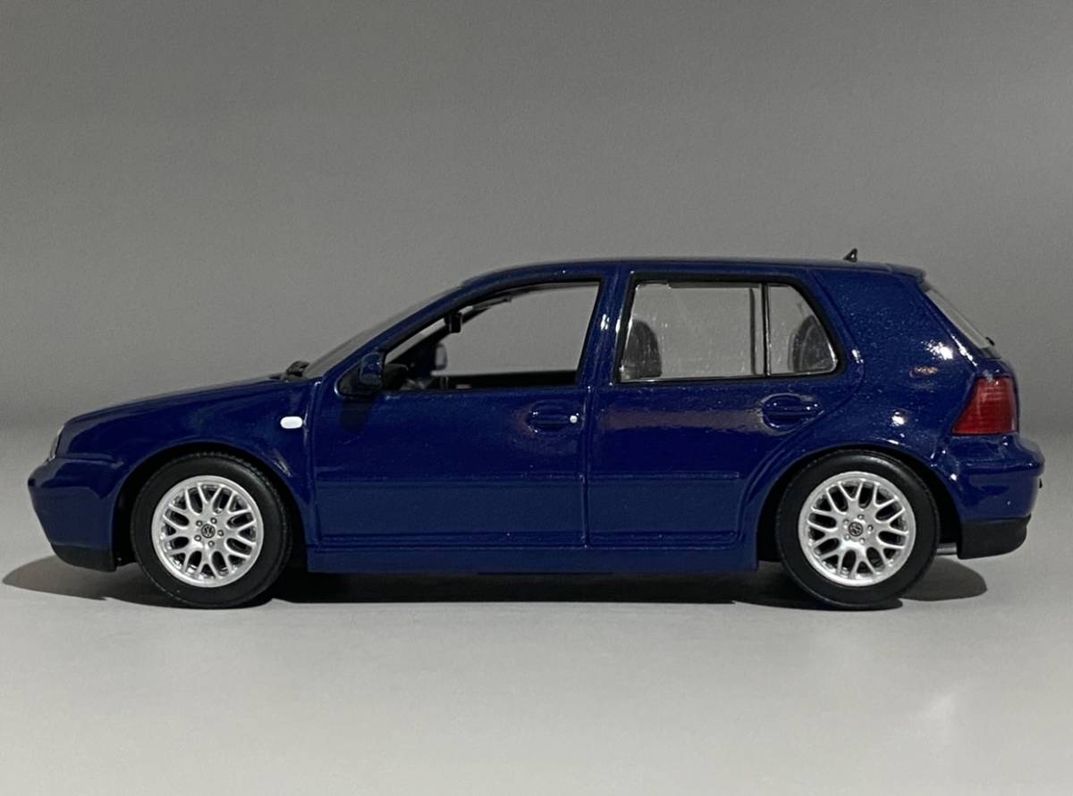 Minichamps 1/43 Volkswagen Golf GTi Mk4 Anthracite Blue Pearl 1997 GF-1JAGU ◆ Black Box | Limited Edition ◆ VW 430 056009_画像5