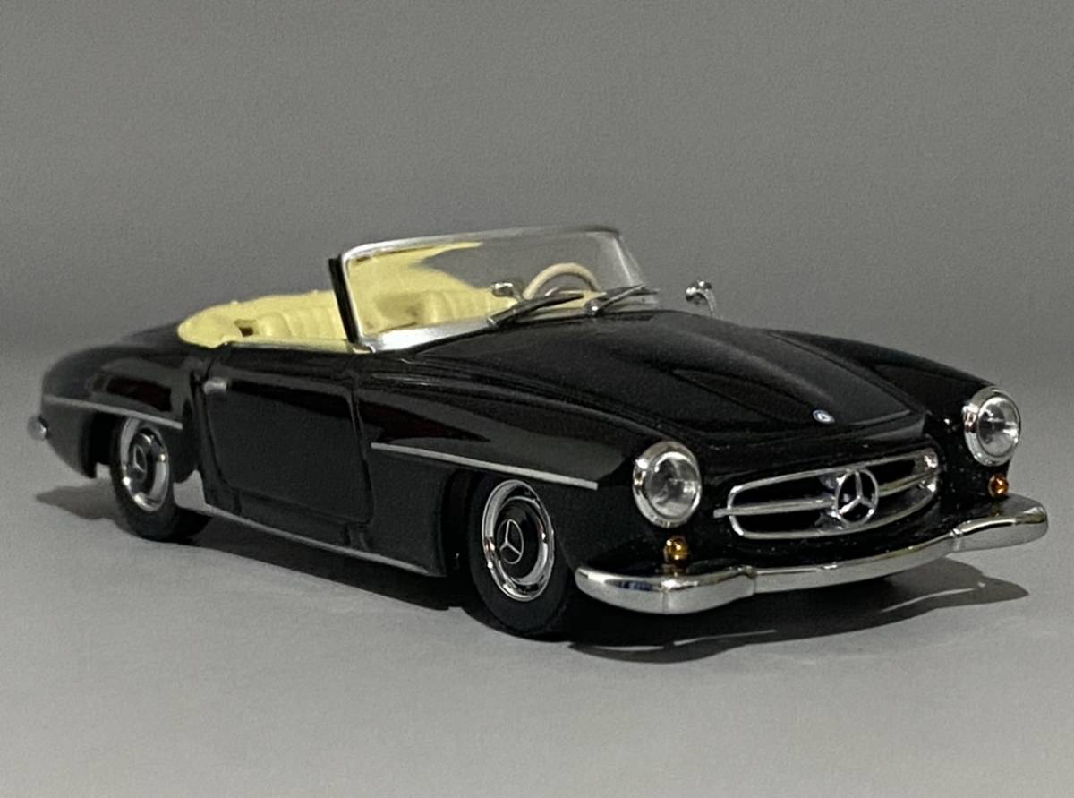 Minichamps 1/43 Mercedes Benz 190 SL Schwarz 1955 W121 ◆ Black Box | Limited Edition ◆ ミニチャンプス 430 033139_画像1