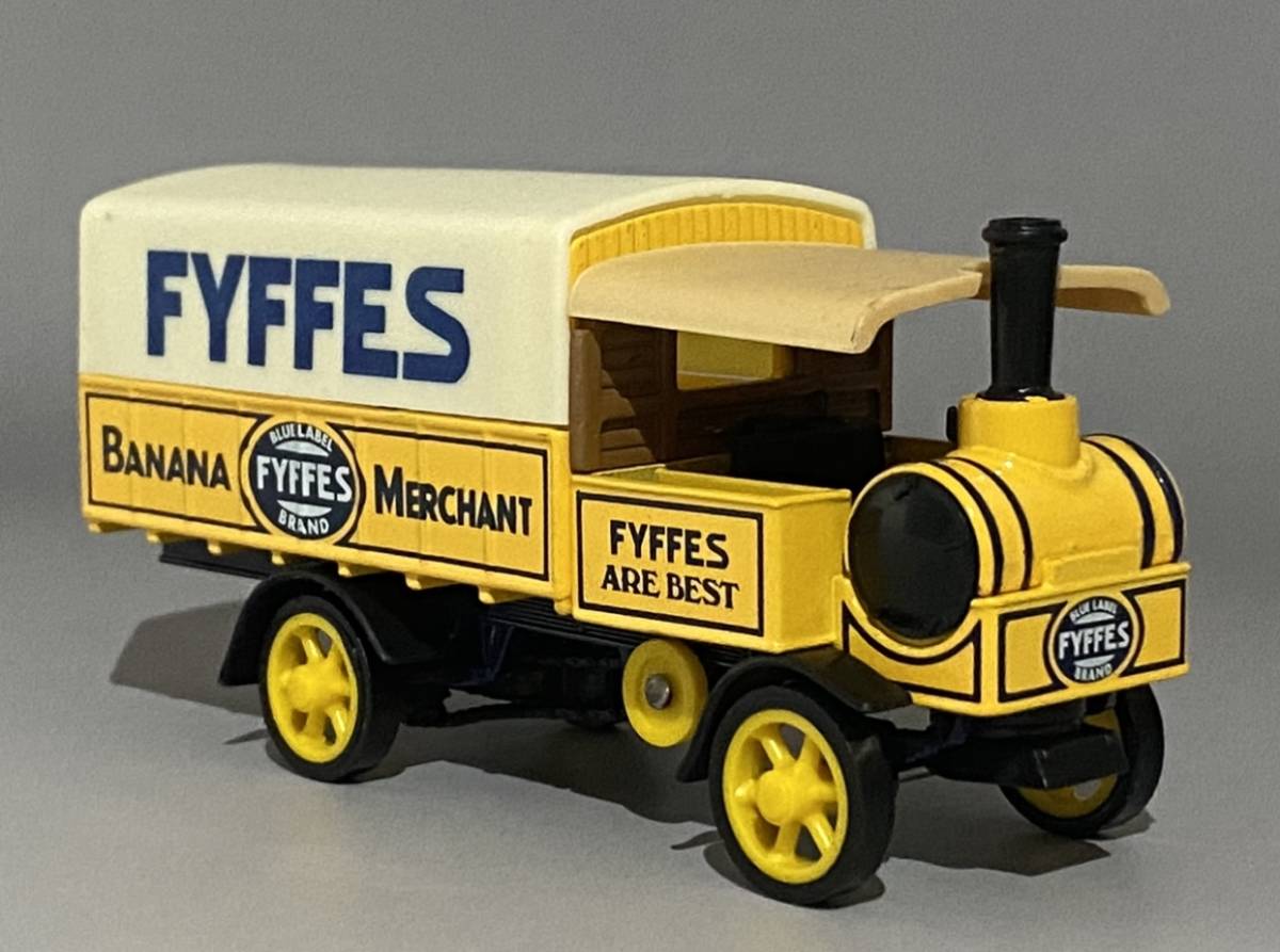 1917 Yorkshire Steam Wagon Fyffes Banana Merchant Y8-C 1/61 ◆ Matchbox Models of Yesteryear ◆ マッチボックス ミニカー (≠ 1/43)_画像4