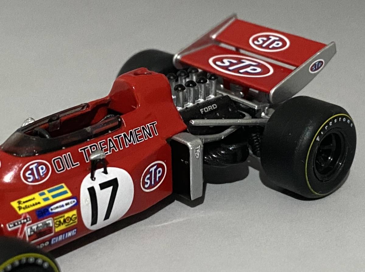 1/43 F1 STP March 711 Ronnie Peterson Monaco Grand Prix #17 ◆ 2位 1971 FIA F1 World Championship ◆ マーチ ロニー ピーターソンの画像7