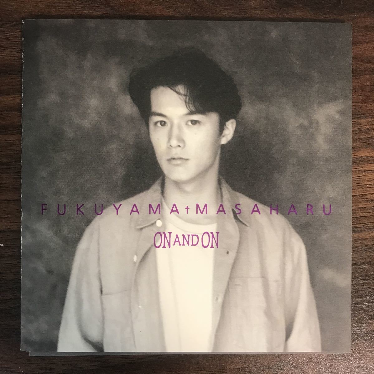 (407)帯付 中古CD150円 福山雅治 ON AND ON_画像1