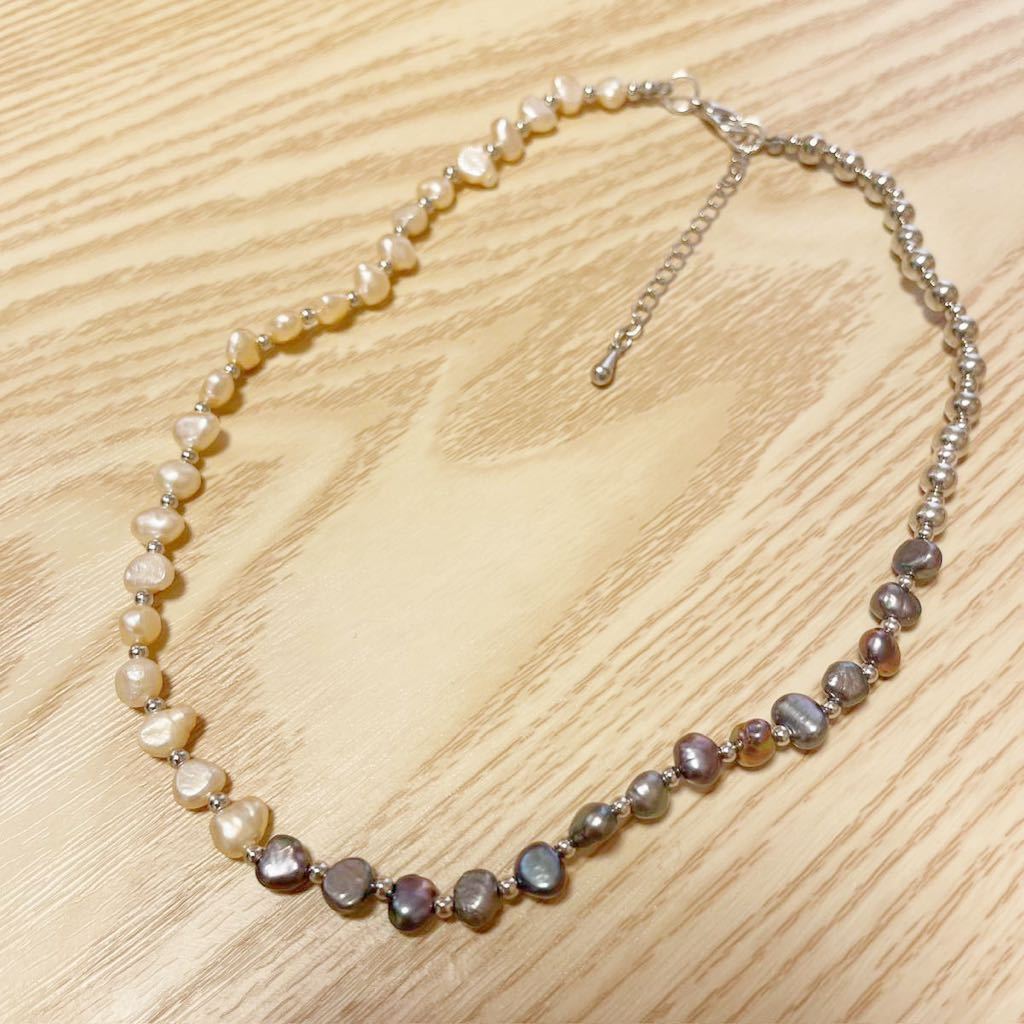  hand made beads necklace choker manner 