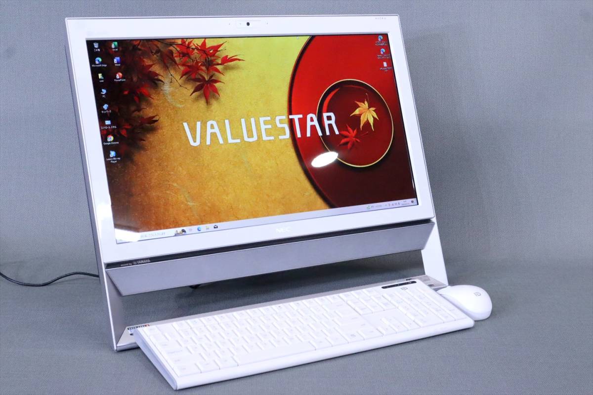 即配】Office2021搭載!省スペースAio!21.5型FHD LAVIE DA570/BAW i7