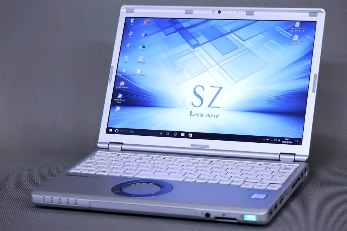 即配】Office2021搭載!超軽量849g!快速ノートPC Let's note CF-SZ6