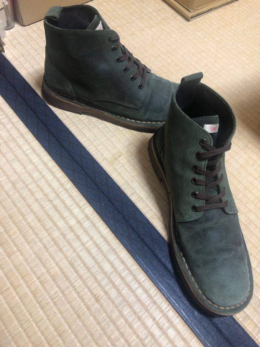 カンペール CAMPER ブーツ 中古 サイズ41 プレーントゥ