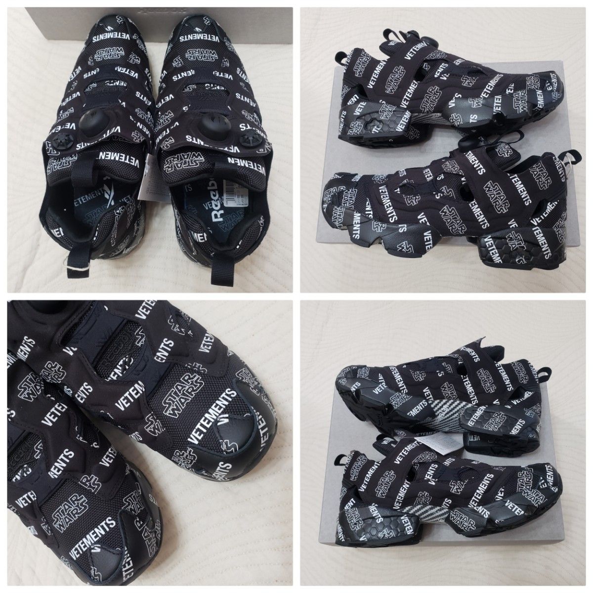 新品/超レア/スターウォーズ】VETEMENTS xSTAR WARS ×REEBOK別注 新品/超レア/スターウォーズ】VETEMENTS xSTAR WARS ×REEBOK別注