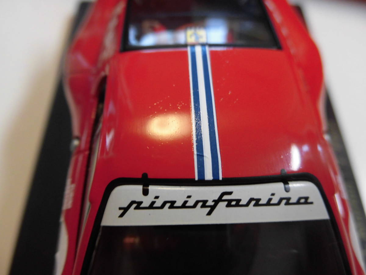 フェラーリ　BB512　?72　ルマン　1982　【ixo　1/43　ミニカー】　イクソ