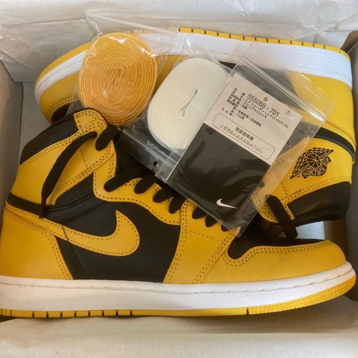 NIKE AIR JORDAN 1 RETRO HIGH OG POLLEN 25.5 パラン