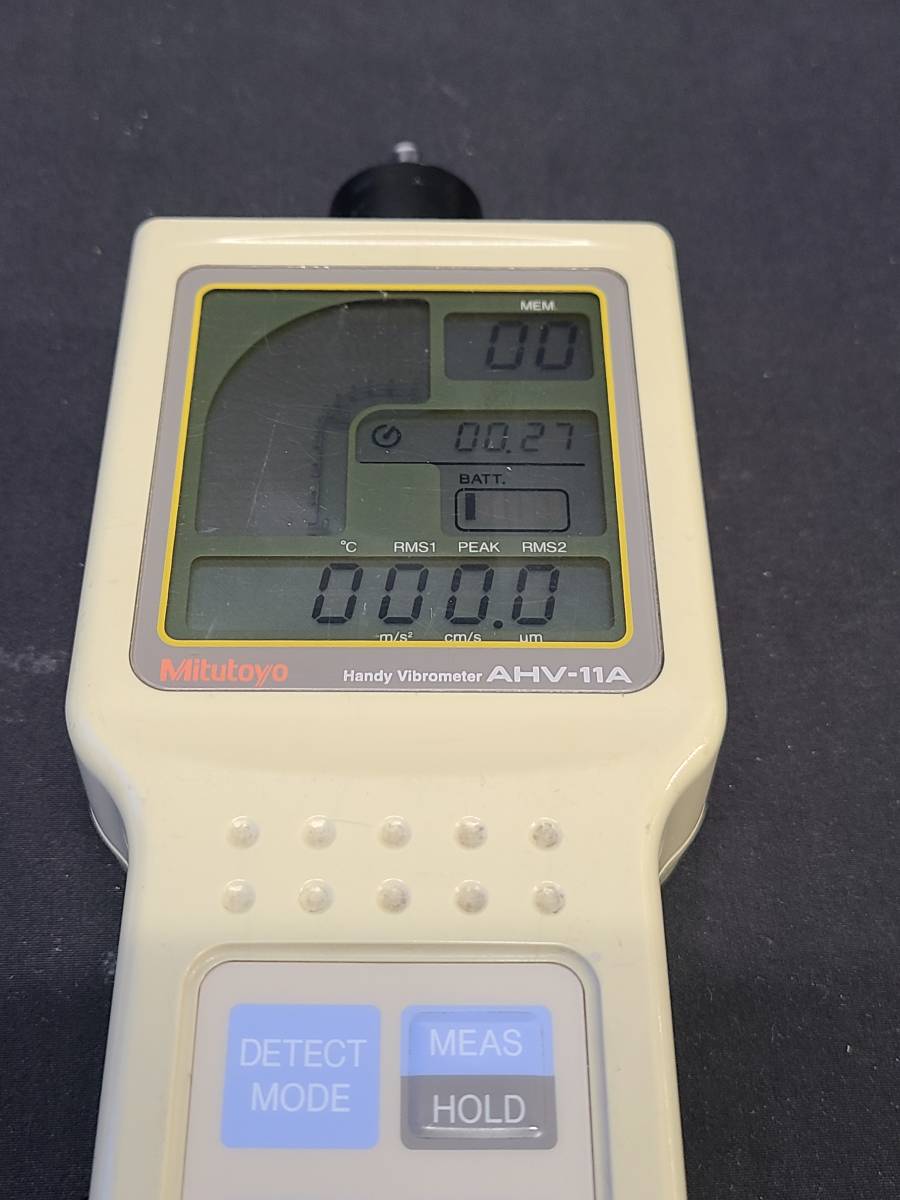 販売販売店舗 Mitutoyo Ahv-11a Handy Vibrometer [4410]