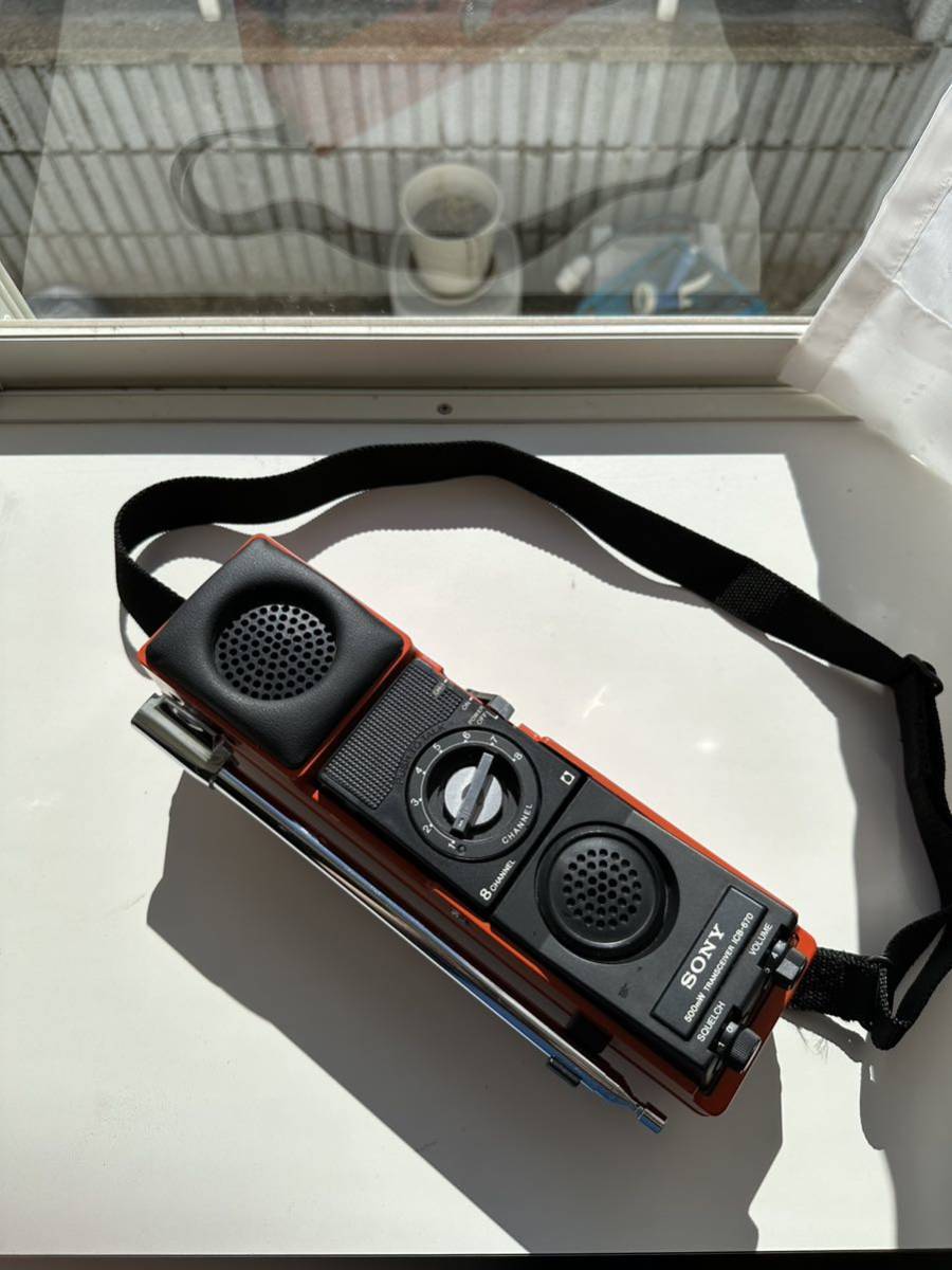 SONY ICB-670 Little John8ch 500mW ヴィンテージ無線機