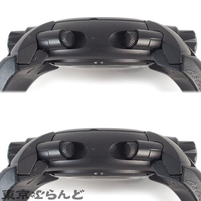 正規品 101673902 ガガミラノ 電池式 メンズ 腕時計 ラバー SS 黒 8000