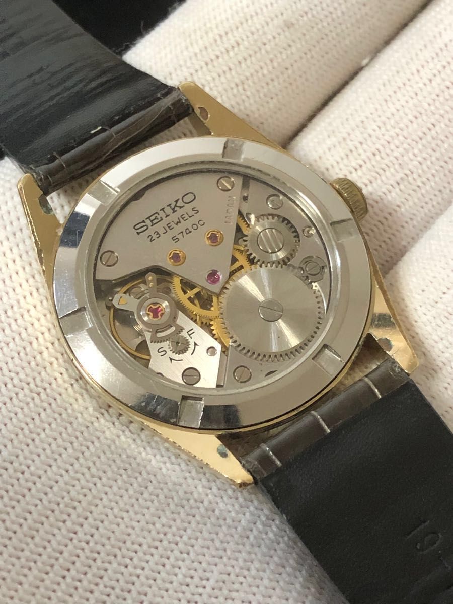 SEIKO ロードマーベル36000 植字 裏蓋スケルトン 革ベルト SEIKO ロードマーベル36000 植字 裏蓋スケルトン 革ベルト