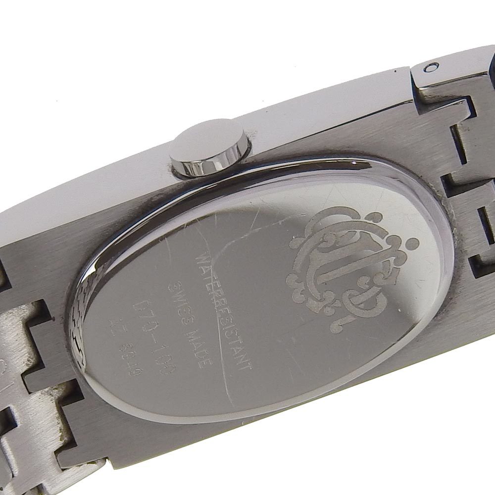 Dior ディオール ミスディオール D70-100 腕時計 SS シルバー クオーツ アナログ表示 レディース 黒文字盤【I150223012】中古_画像6