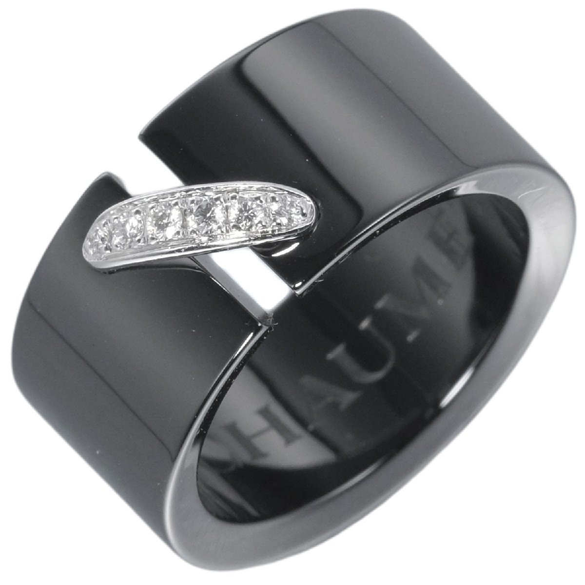 憧れの ショーメ リアン リング 指輪 13号 セラミック ダイヤモンド K18WG Chaumet レディース【I171923219】中古 その他 憧れの ショーメ リアン リング 指輪 13号 セラミック ダイヤモンド K18WG Chaumet レディース【I171923219】中古 その他