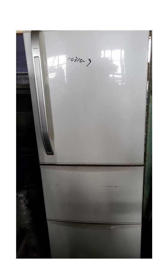 C2A【棚310310-9有】冷蔵庫 ドア１　冷蔵庫１　冷凍庫１　 東芝　GR-34ZX　ノンフロン　ガス_画像1