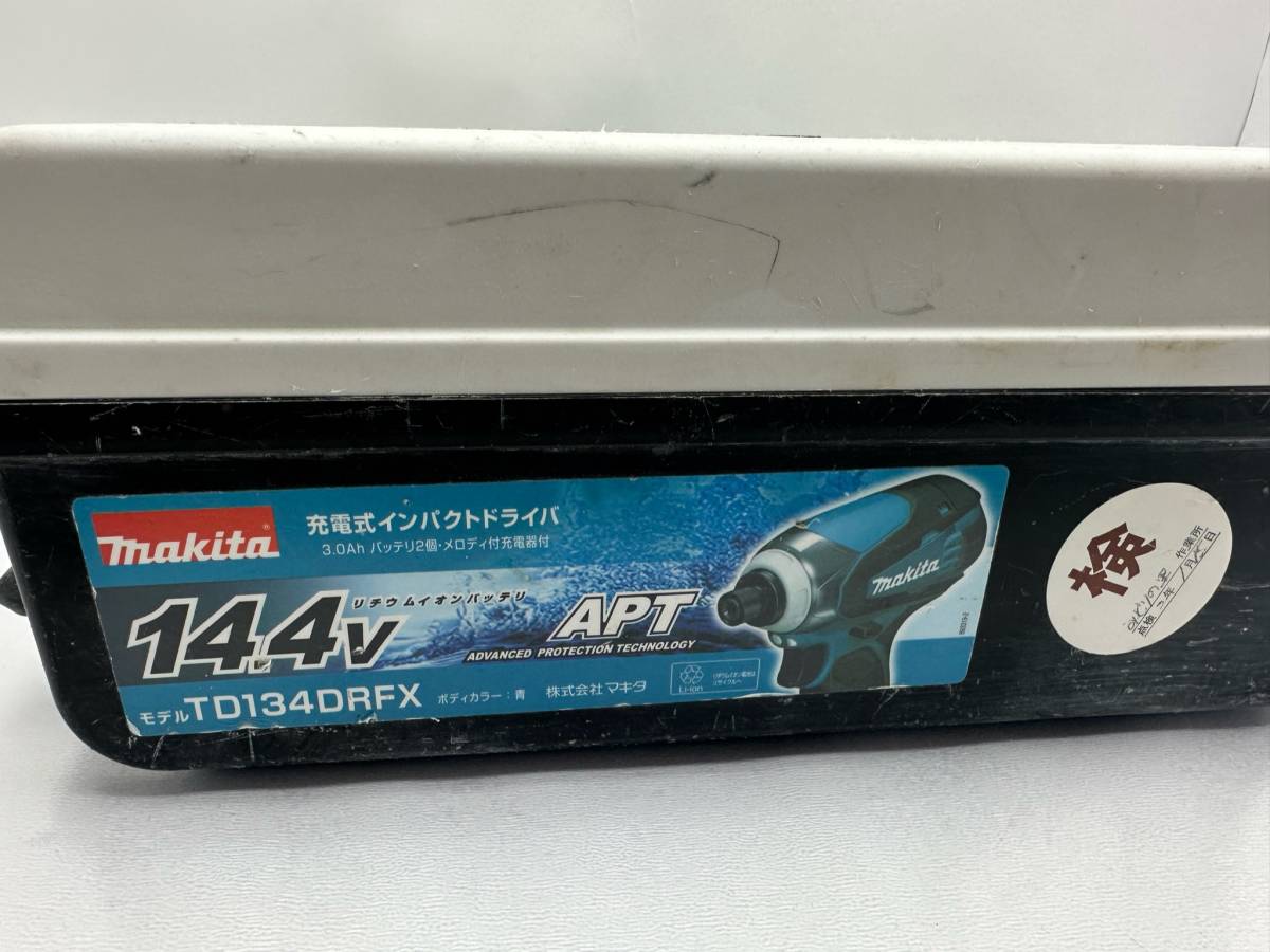 ◆マキタ TD161D 充電式インパクトドライバ バッテリ BL1430B 14.4V セット◆4R0587_箱は違うものです