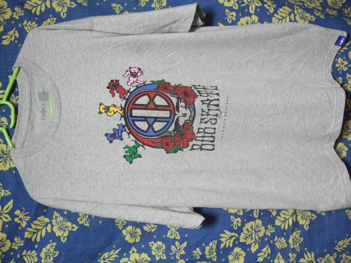 Hawaiiファンへ！★808 Skate Skateful Dead Tee Grey Tシャツ ★XL（海外サイズ）★新品！
