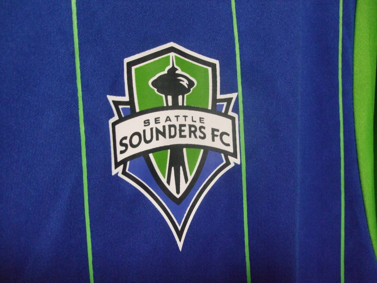 MLSファンへ！★MLS Seattle Sounders 速乾シャツ ★2XL（海外サイズ）★新品！_画像2