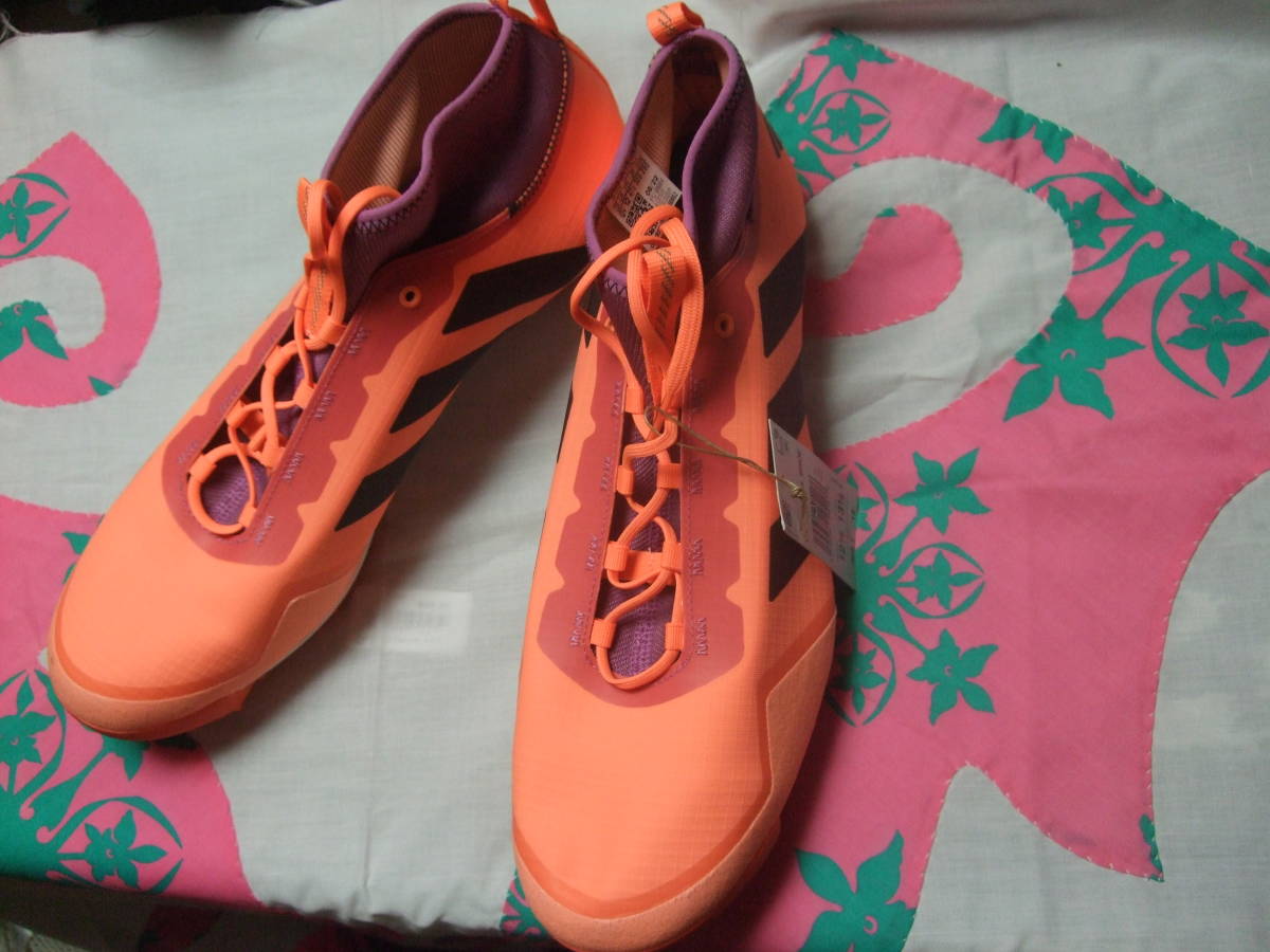 SALE！送料格安セール中！★adidasファンヘ！★adidas The Gravel Shoe GX1665 Cycling Shoe Orange Purple★30.5cm★新品！