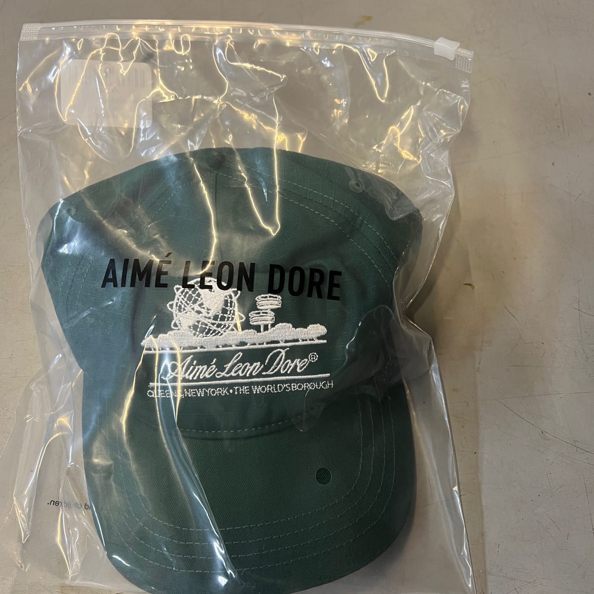 aime leon dore Unisphere Hat ボタニカルグリーン キャップ aime leon dore Unisphere Hat ボタニカルグリーン キャップ