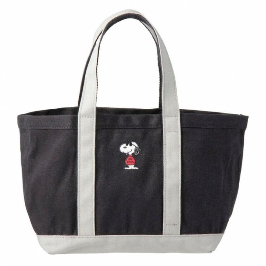 スヌーピー SNOOPY ベーシック セパレート トートバッグ ブラック PLAZA 限定 ORIGINAL PARTITION TOTE PEANUTS_画像1