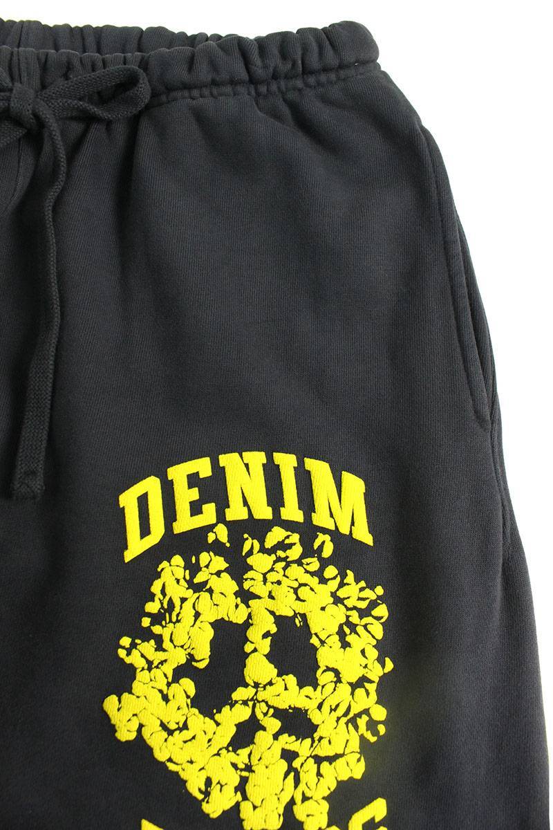 開店祝い DENIM デニムティアーズ TEARS OM10 中古 ロゴプリントスウェットロングパンツ サイズ:S BTSA-013-RFLC