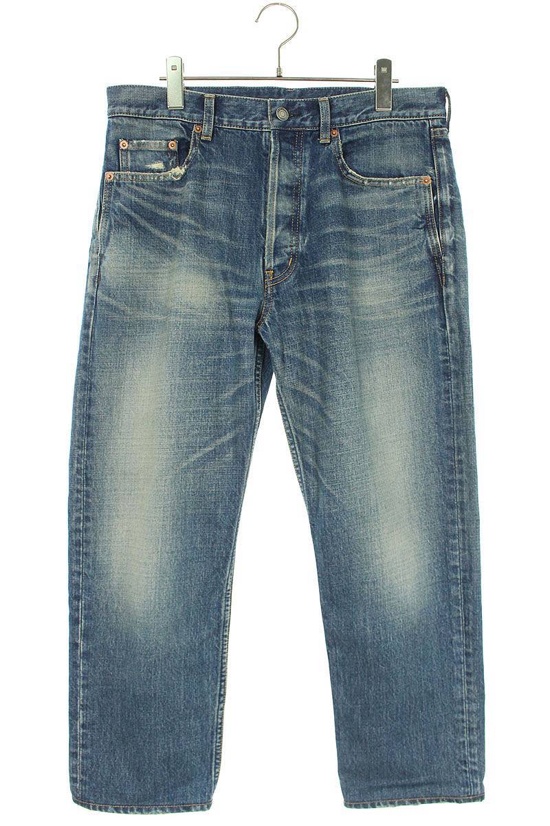 サンローランパリ SAINT LAURENT PARIS 23SS MICK JEANS 725776 Y07HA 29インチ ウォッシュ加工ミックジーンズデニムパンツ 中古 SB01